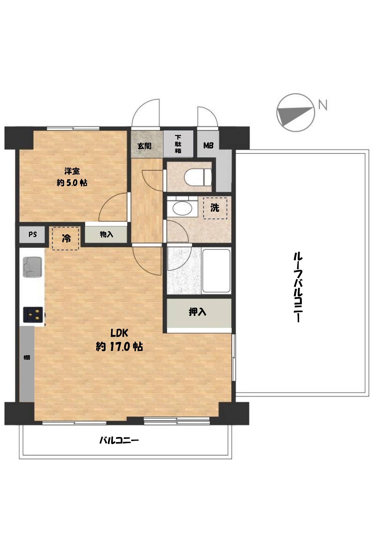 パークハイツ西荻窪4階[2]