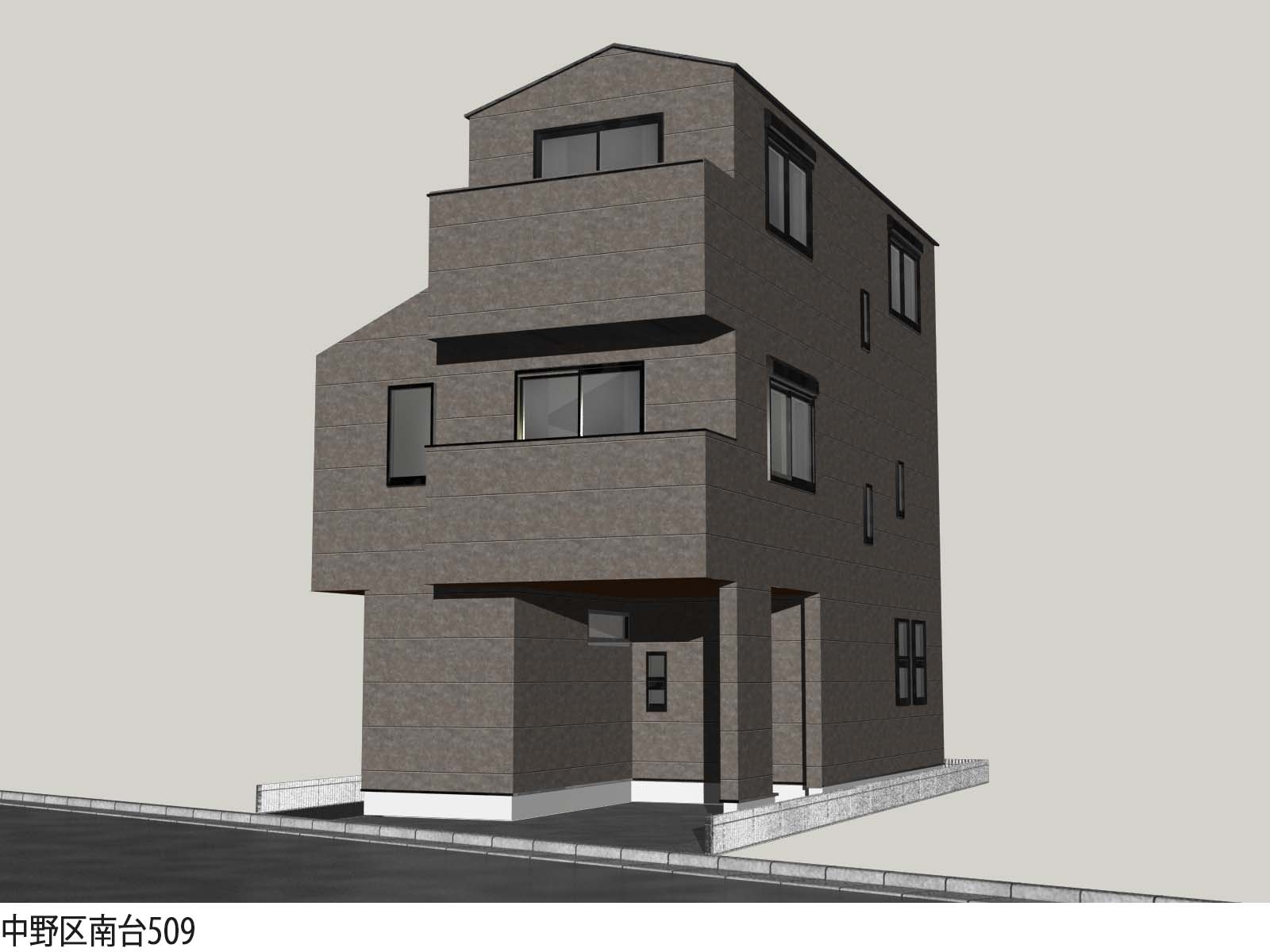 【借地権付き新築戸建】中野区南台5丁目[2]