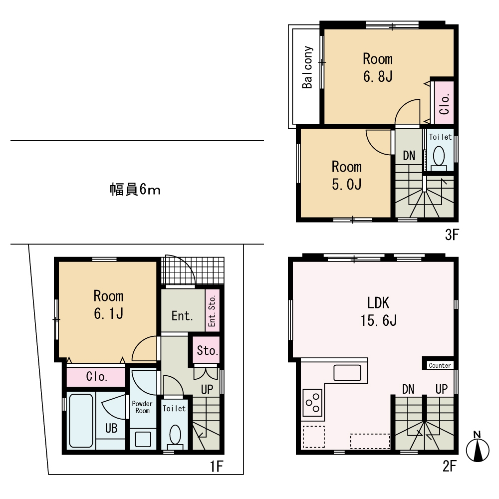 【新築戸建】東京都新宿区北新宿4丁目[5]
