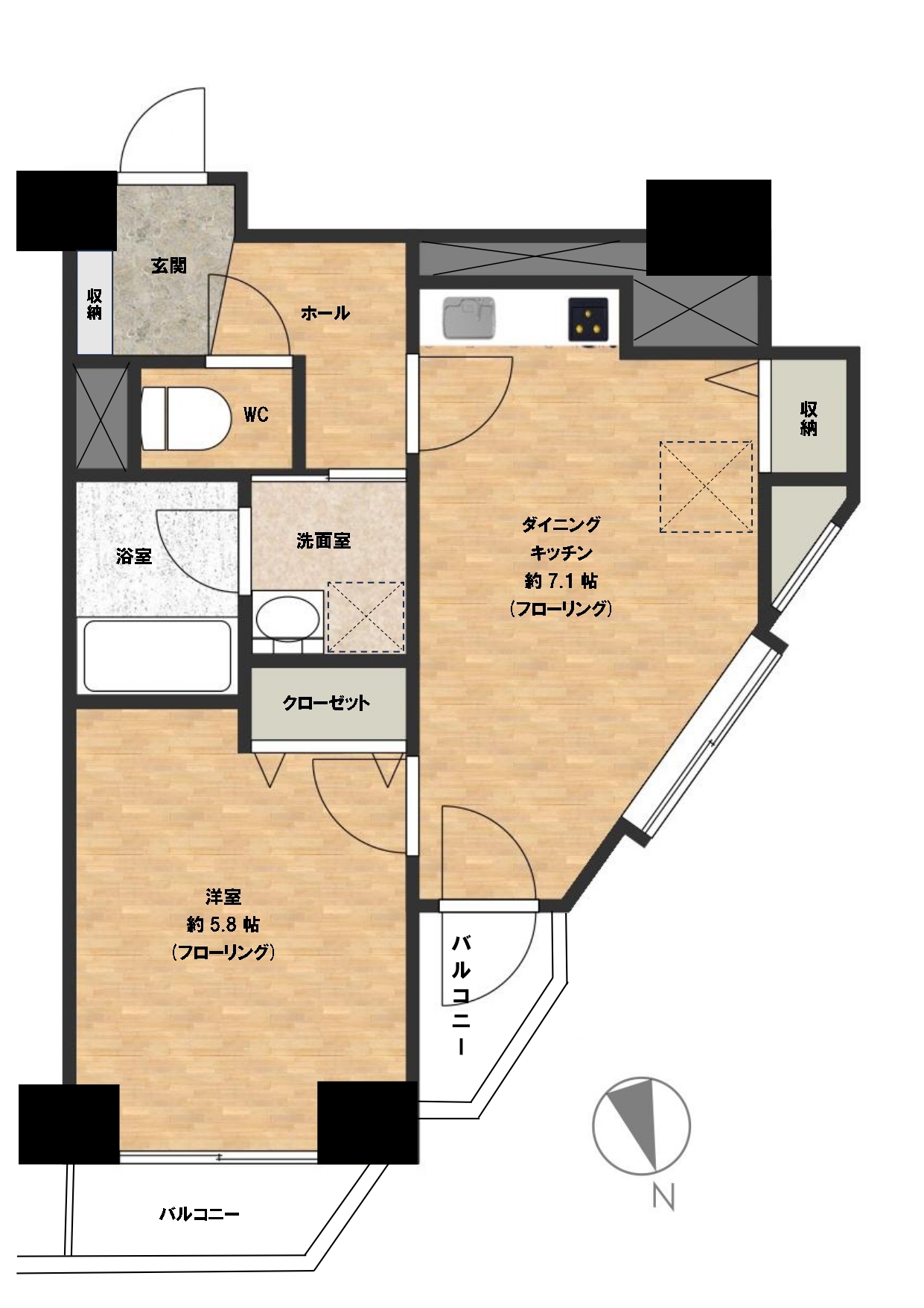 セブンスターマンション西荻[6]