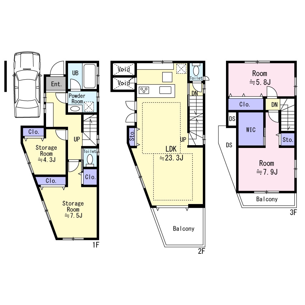 【美邸中古戸建】北新宿3丁目[6]
