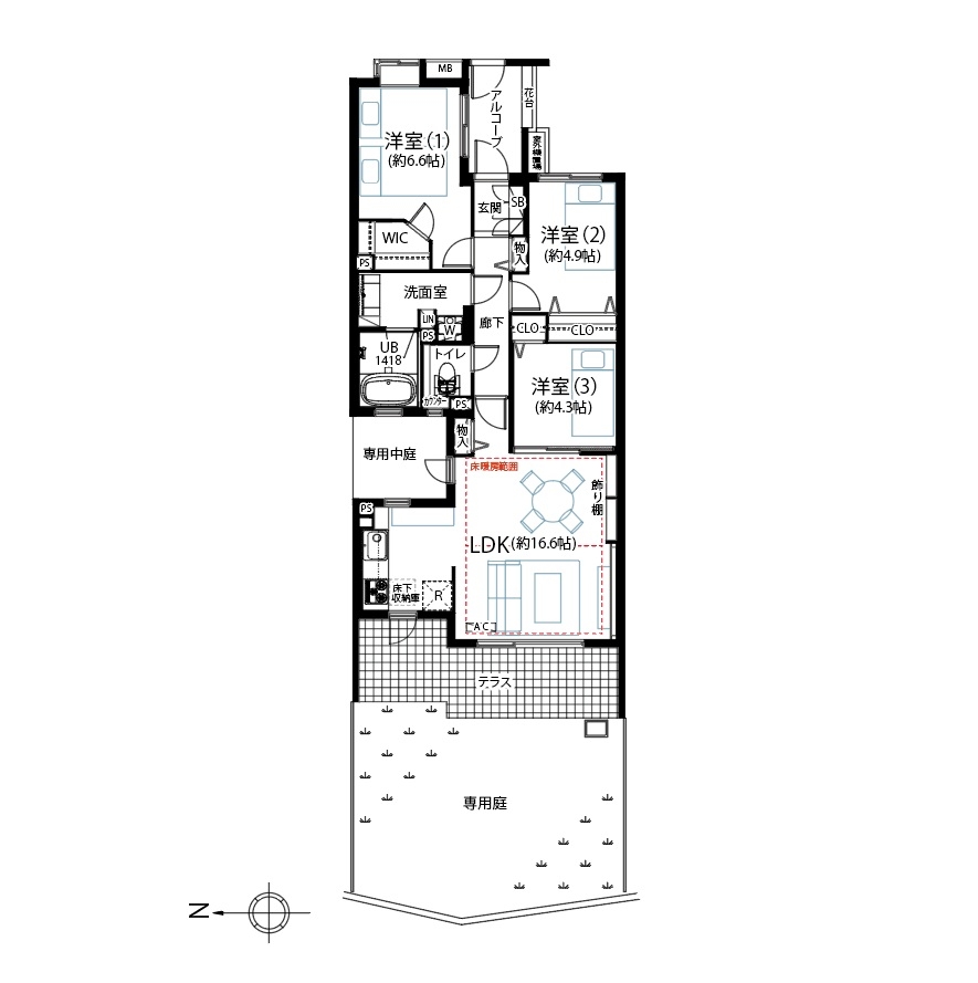 フラッツ鷺ノ宮[8]