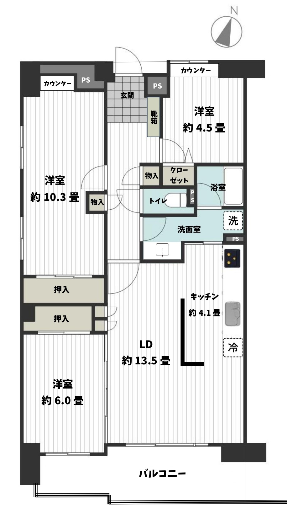 コア・スターレ西大井[8]