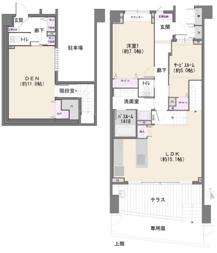 ディアクオーレ中野文園[7]