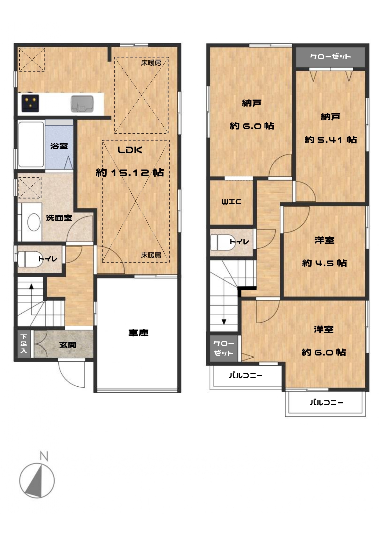 【中戸戸建】千葉県市川市原木4丁目[9]