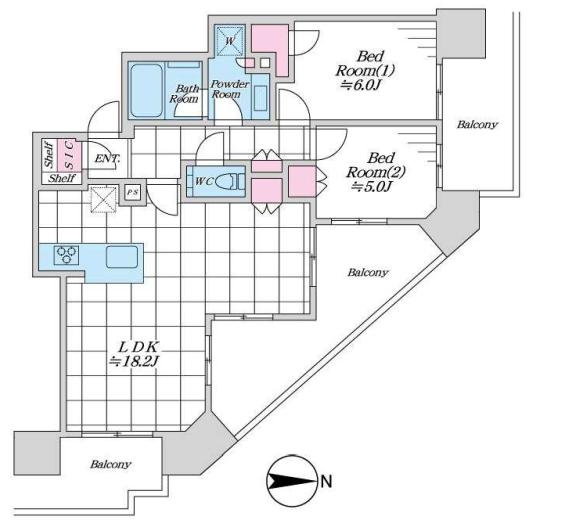 シティタワー国分寺ザ・ツインウエスト26階[10]